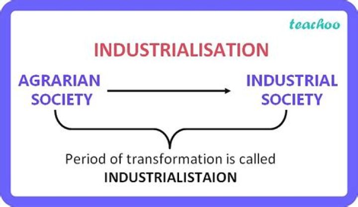 How does industrialization lead to social change?