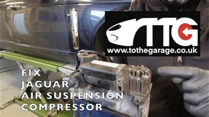 How does Jaguar air suspension work?