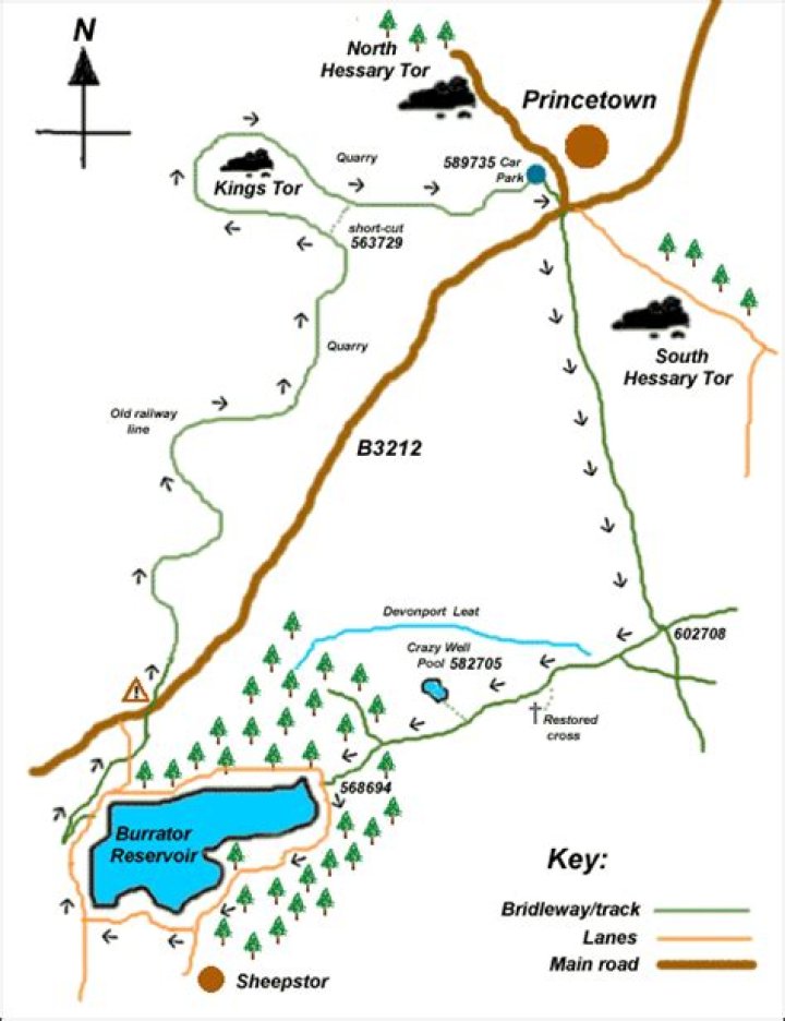 How far is it to walk around Burrator?