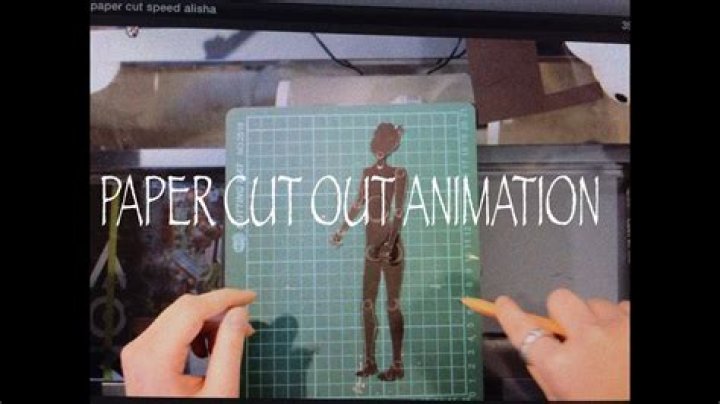 How is cut out animation made?