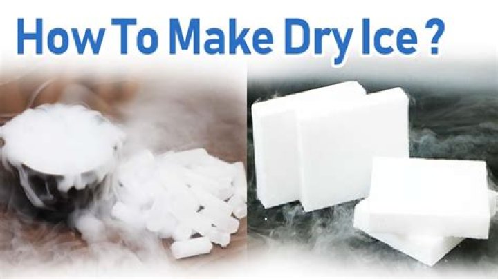 How is dry ice made simple?