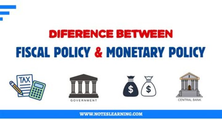 How is fiscal policy different from monetary policy?