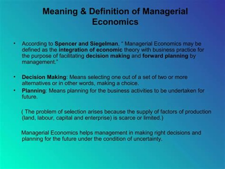 How is managerial economics related to economics accounting operation research and statistics discuss?
