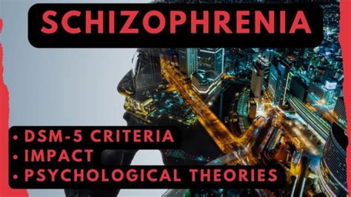 How is schizophrenia categorized in the DSM V?