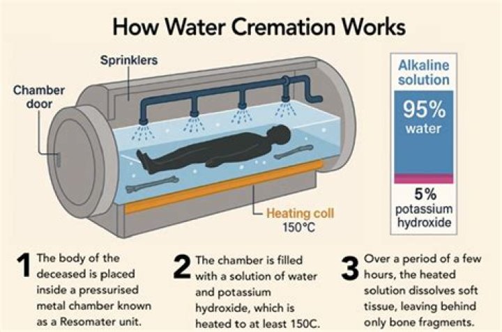 How long after a cremation service is the body cremated?