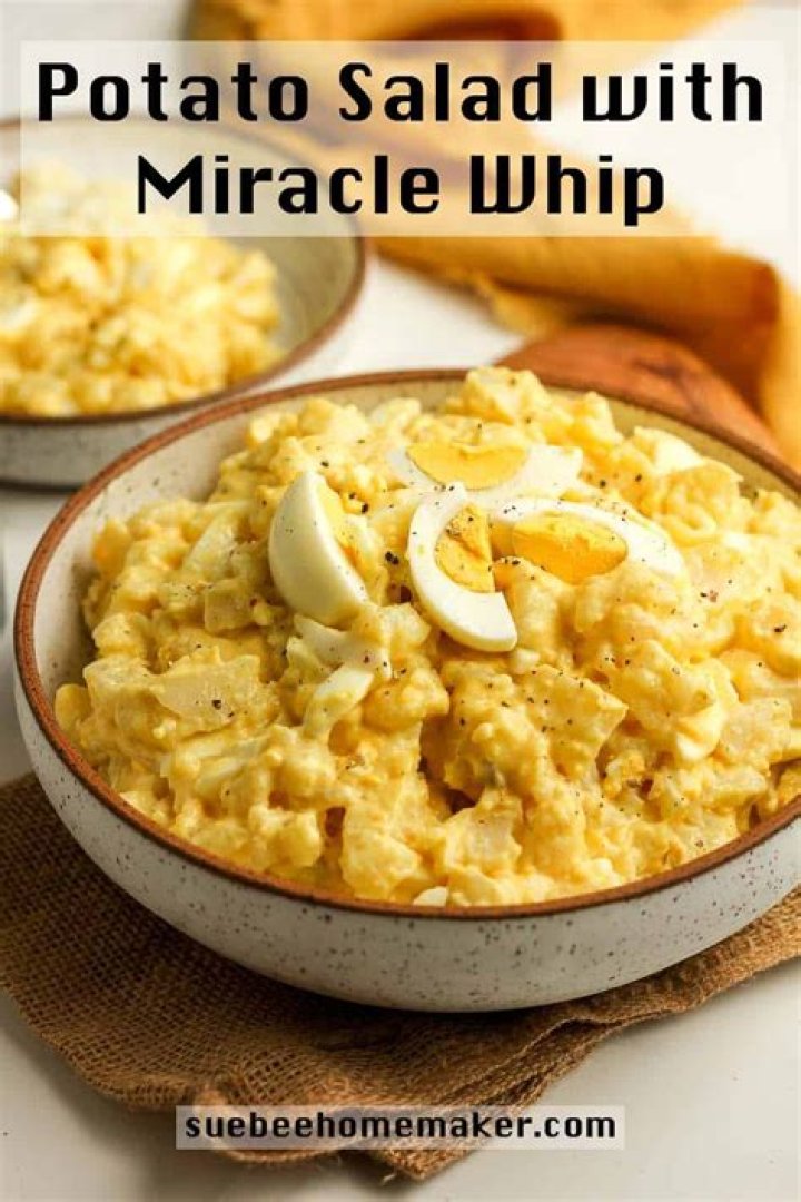 How long can you keep potato salad made with Miracle Whip?