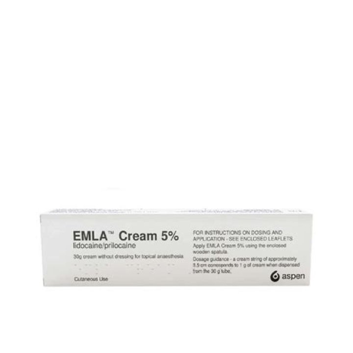 How long does EMLA Cream 5% take to work?