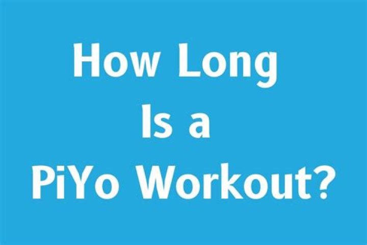 How long is core PiYo?