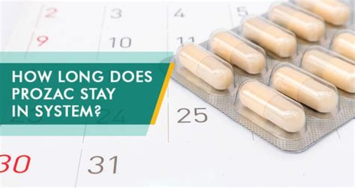 How long is Prozac half-life?