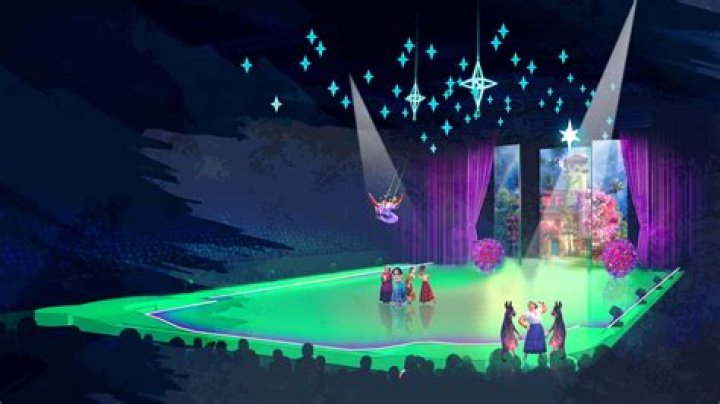 How long is the Disney on Ice show?