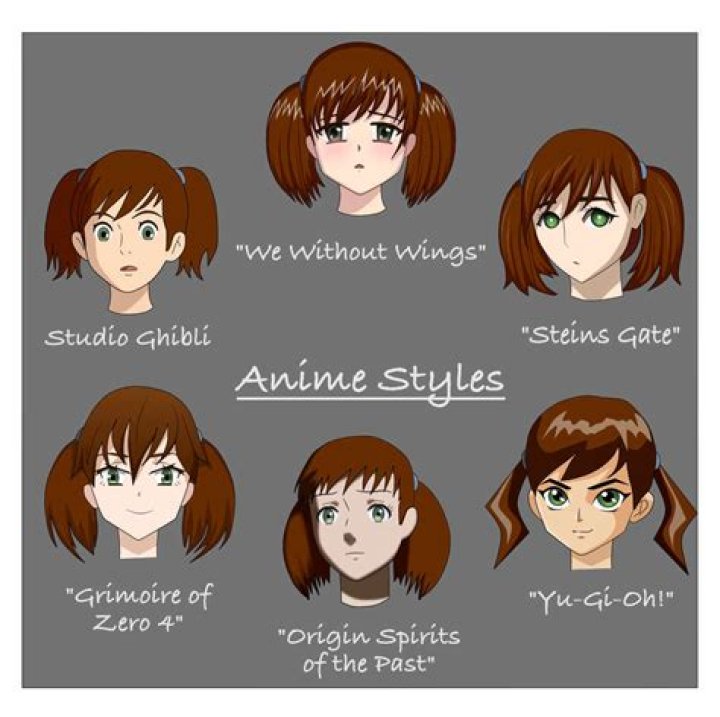 How many anime styles are there?
