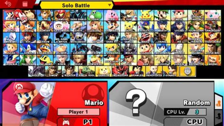 How many characters are in SSB 3DS?