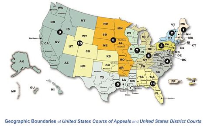 How many district courts are in South Carolina?
