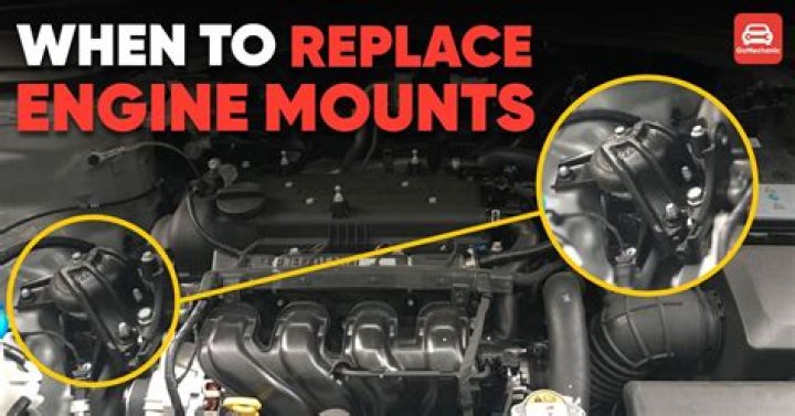 How many engine mounts does a PT Cruiser have?