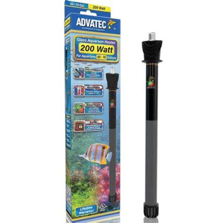 How many gallons will a 200 watt aquarium heater heat?