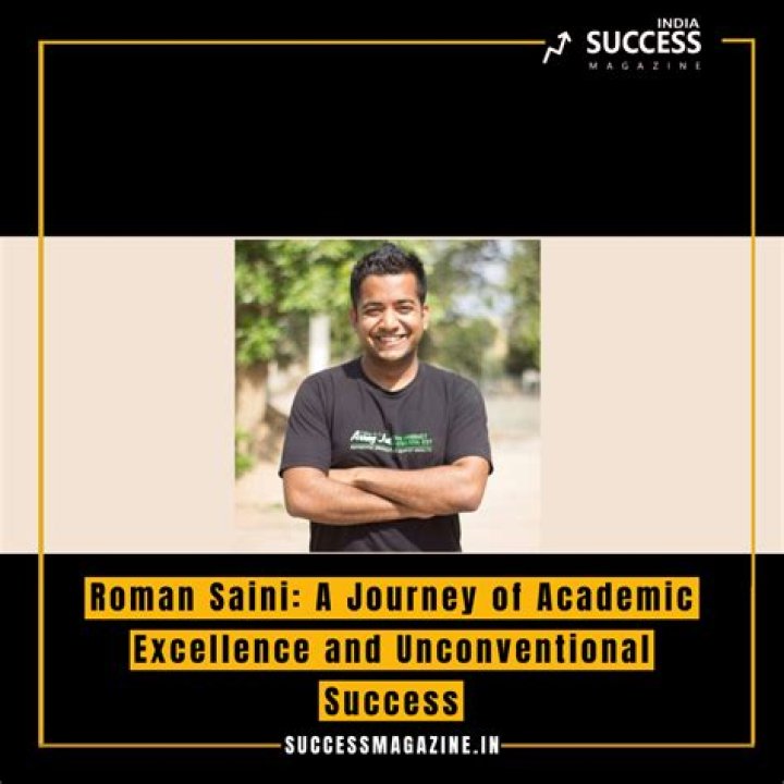 How many hours did Roman Saini study?