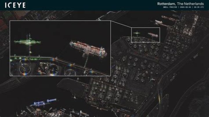 How many ICEYE satellites are there?