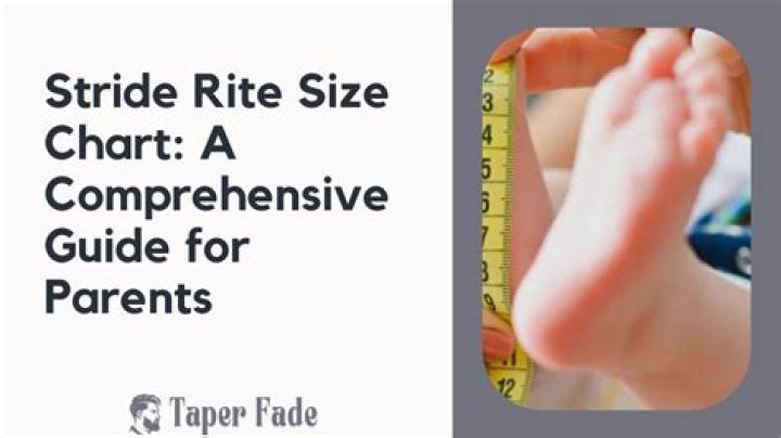 How many inches is Stride Rite size 4?