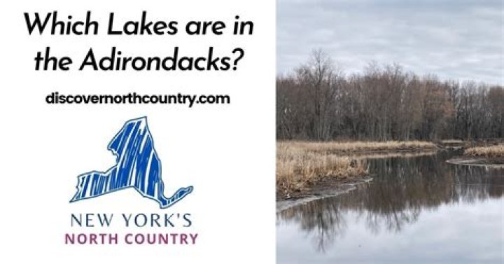 How many lakes are in the Adirondacks?