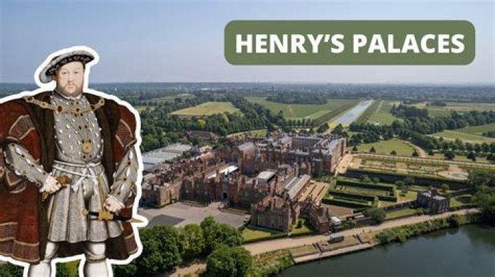 How many palaces did Henry the 8th have?