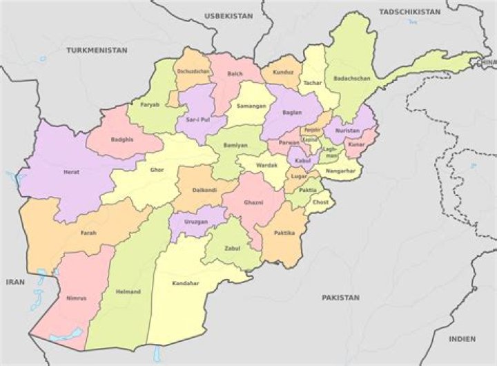 How many provinces are in Afghanistan?