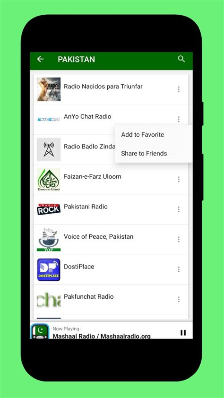 How many radio stations are in Pakistan?