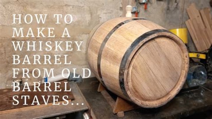 How many staves make a barrel?