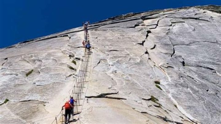How many steps is Half Dome?