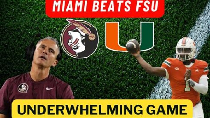 How many times has FSU beat Miami?