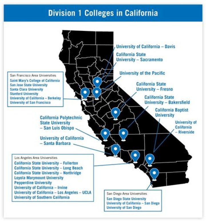 How many vocational schools are in California?