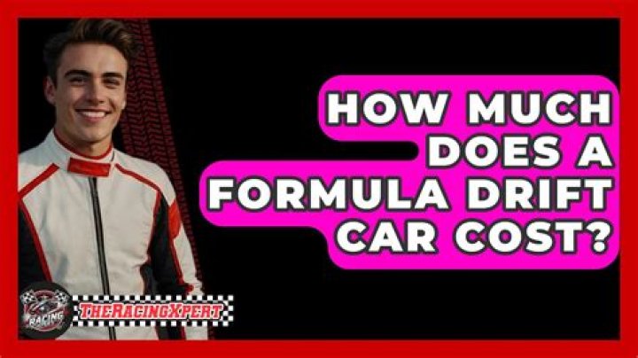 How much does a Formula Drift car cost?