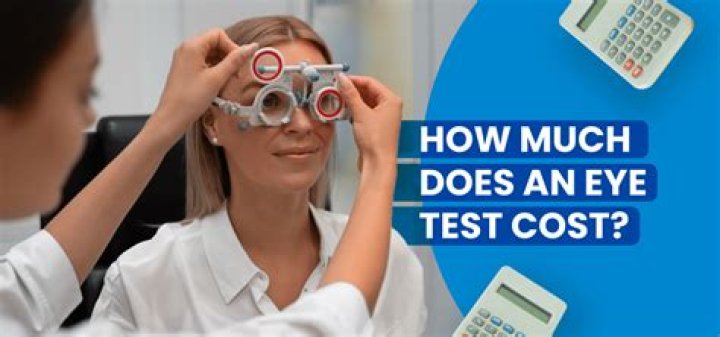 How much does an eye test cost in Singapore?