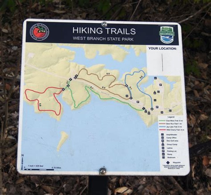 How much does it cost to camp at West Branch State Park?