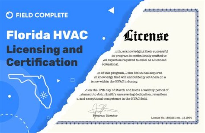 How much does it cost to get your HVAC license in Florida?