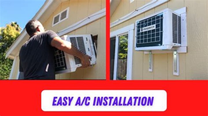 How much does it cost to install an air conditioner in the wall?