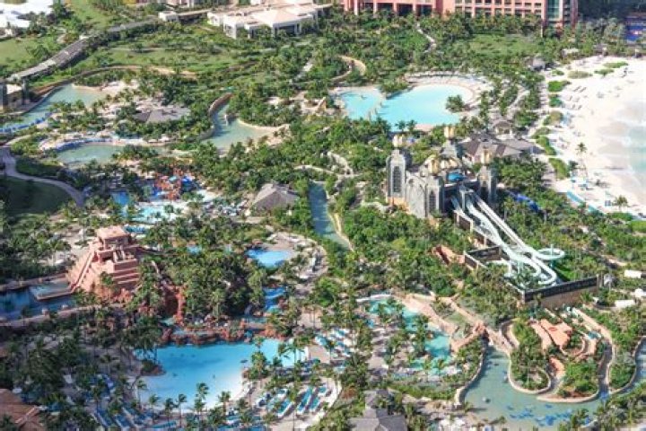 How much does the water park at Atlantis cost?