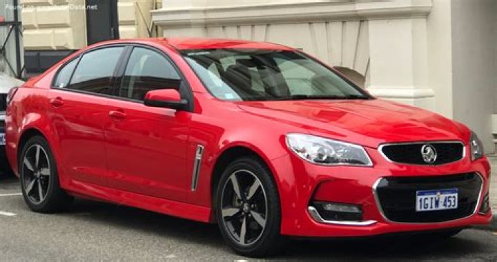 How much horsepower does a V6 Holden Commodore have?