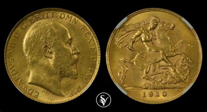 How much is a 1910 half gold sovereign worth?