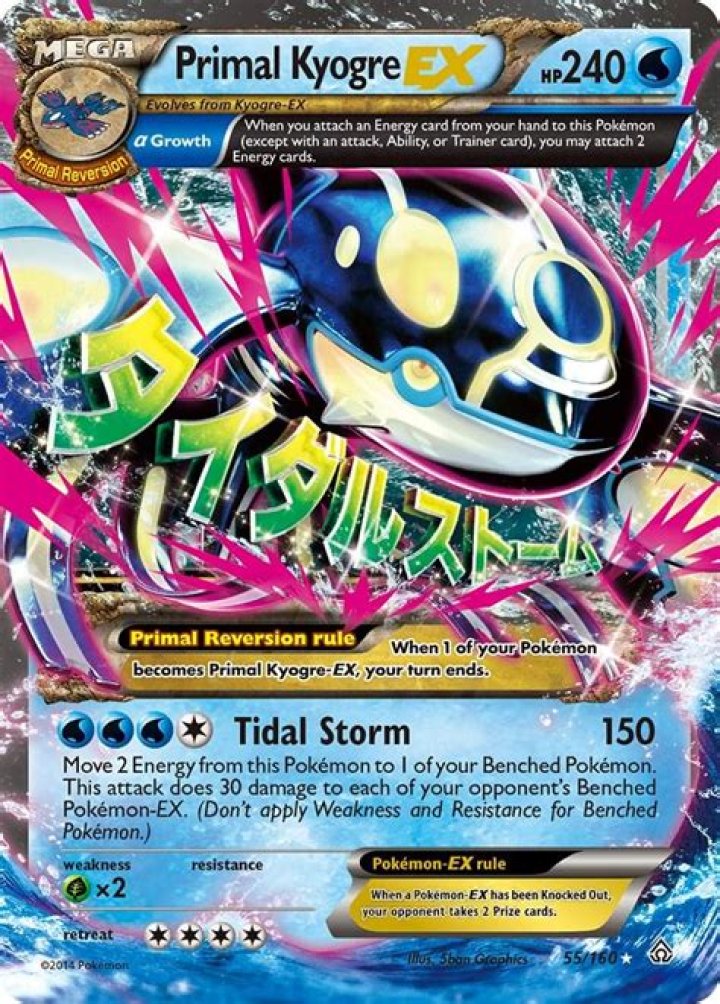 How much is a promo kyogre ex Worth?