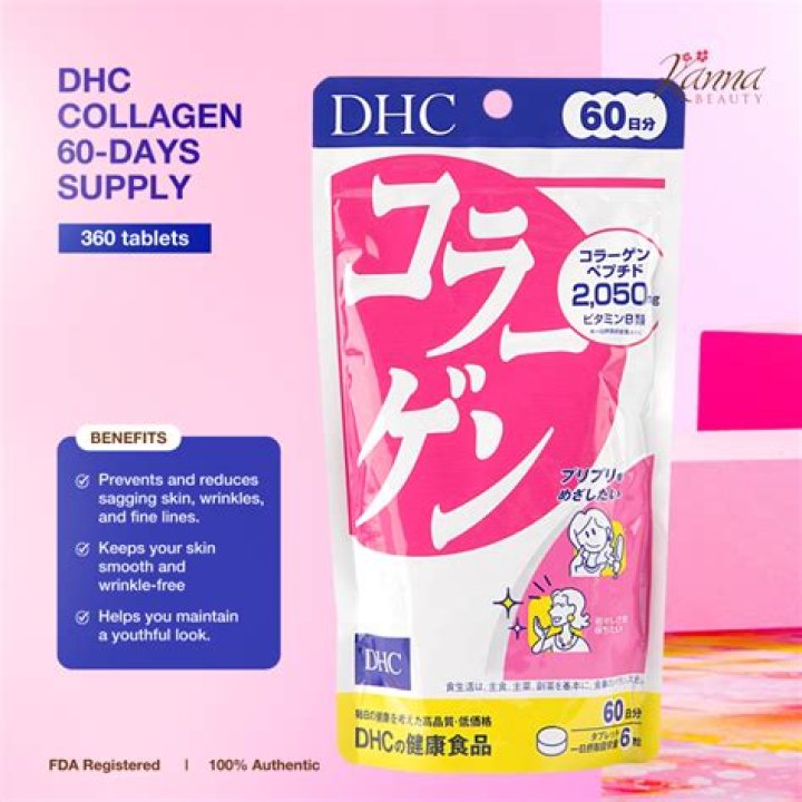How much is DHC collagen in Japan?