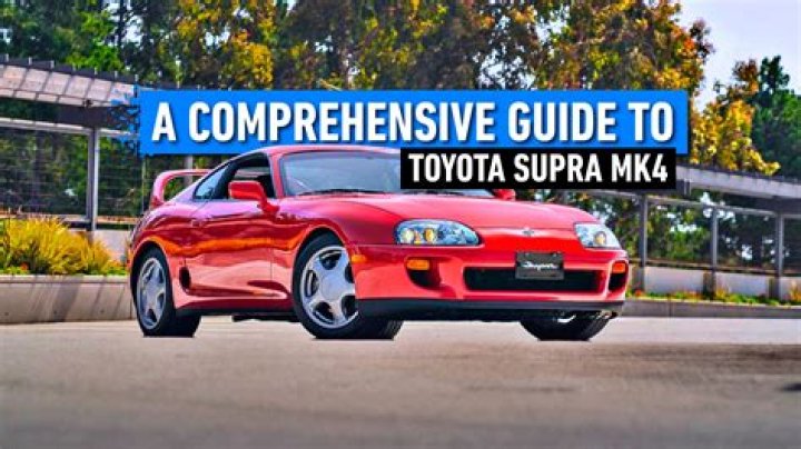 How much is the cheapest Supra MK4?