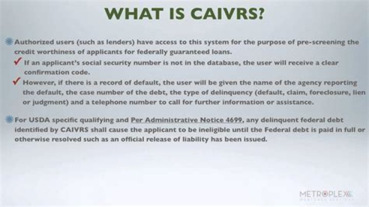 How often is Caivrs updated?