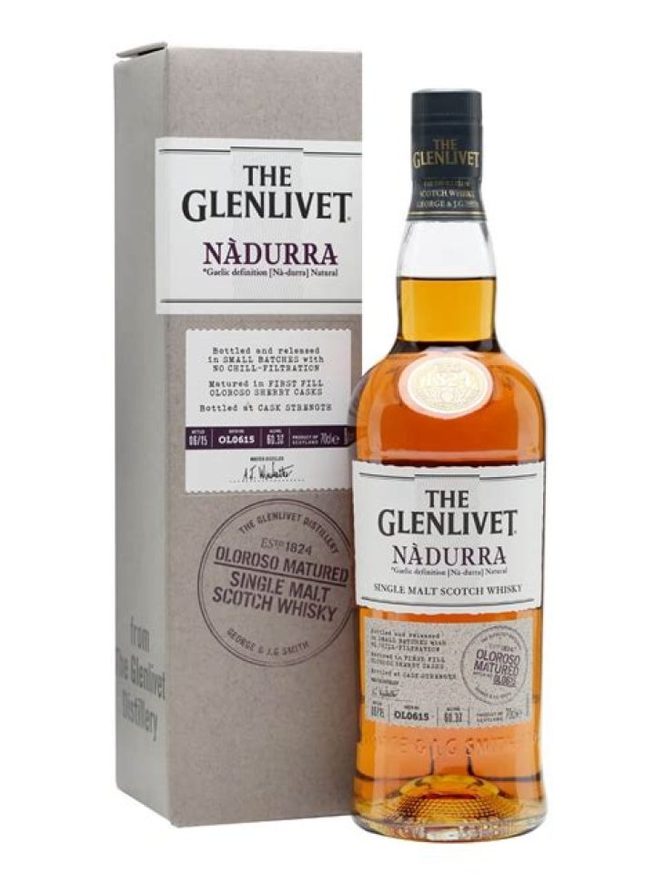 How old is the Glenlivet Nadurra?