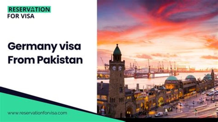 How to apply for Germany visa from Pakistan?