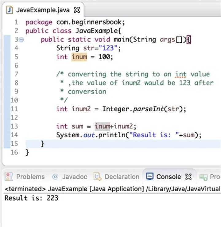 How to convert a string to an int?