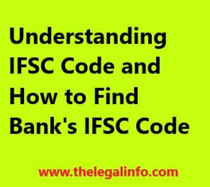 How to find banks IFSC code?