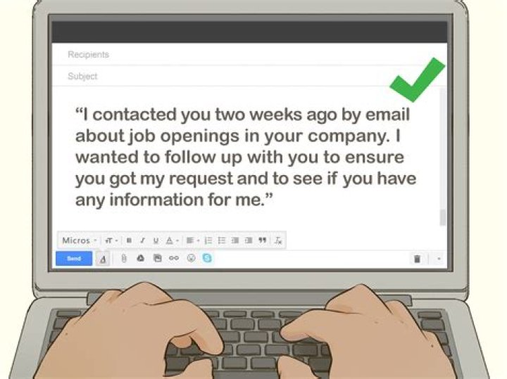 How to write an email asking for a job?