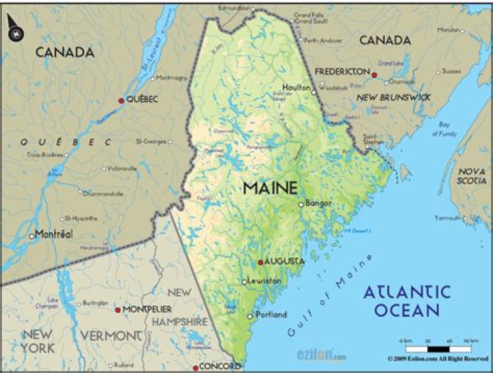 How warm is Maine in May?