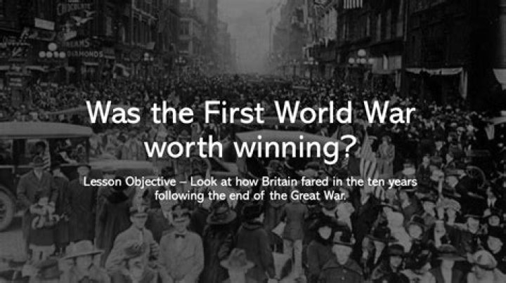 In what ways did the US economy benefit from the First World war?
