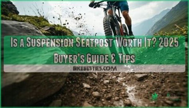 Is a suspension seatpost worth it?
